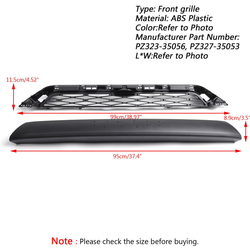 TRD Pro Style radiatorgitter Passer for 4RUNNER SR5 TRD Premium Limited Nightshade (2014-2019) med logo PZ327-35053