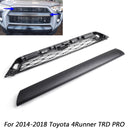 TRD Pro Style Kühlergrill Passend für 4RUNNER SR5 TRD Premium Limited Nightshade (2014-2019) mit Logo PZ327-35053