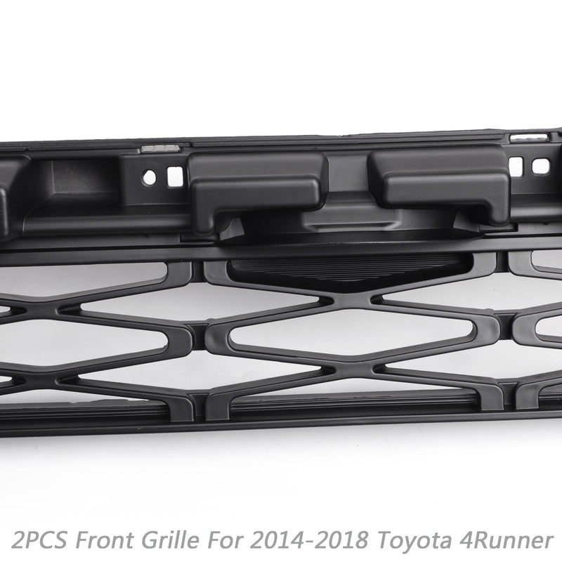 14-19 4Runner TRD PRO 2-delad främre stötfångargrill PZ323-35056 PZ327-35053 Grillbyte Generic