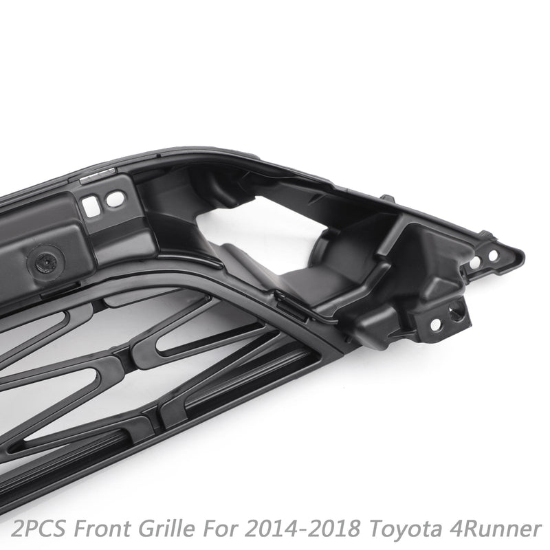 14-19 4Runner TRD PRO 2-delt frontstøtfangergrill PZ323-35056 PZ327-35053 Grillerstatning Generisk