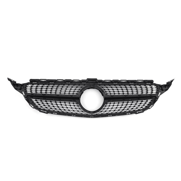 W205 C Classe C250 C300 C400 2015-2018 Benz Nova grade frontal Diamond Grill de substituição