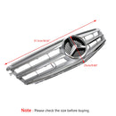 Frontstoßstangengitter passend für Benz C-Klasse W204 mit LED-Emblem C300/C350 2008–2014 Chrom generisch