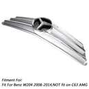 Frontstoßstangengitter passend für Benz C-Klasse W204 mit LED-Emblem C300/C350 2008–2014 Chrom generisch
