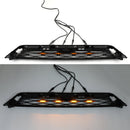 4Runner TRD Pro 2014-2019 Toyota 4PCS Parrillas de plástico para coche Parrilla Luces LED Genéricas