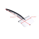 2 moldes de guarnição da grade inferior da colisão frontal para BMW F15 x5 2014-2018 51117325396