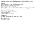 Edessä munuaissäleikkö kiiltävä musta kaksoisliukukappale BMW 5-sarjan G30 G31 Sedan 17-19