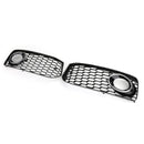 L+R Fog Light Grill Kühlergrill mit Trim für Audi A5 S-Line S5 B8 RS5 2008-2012