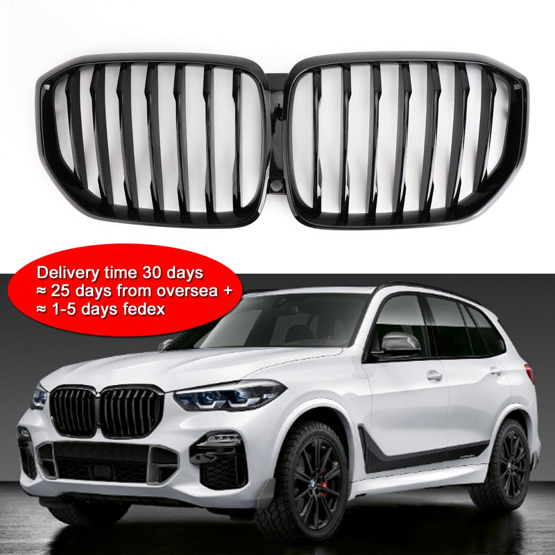 2019 BMW X5 G05 Front Nyre Grille Grill Ytelse blank glans svart