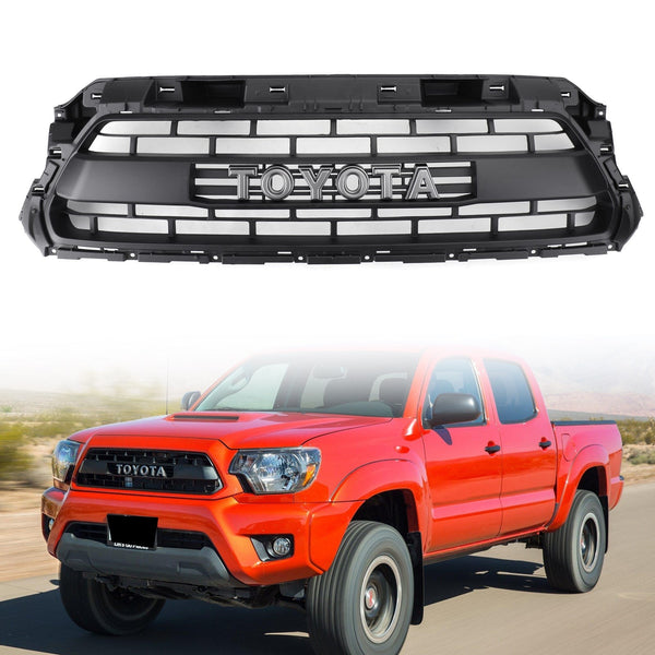 2012-2013-2014-2015 Toyota Tacoma Honeycomb Grill Ersättningsgrill Generic