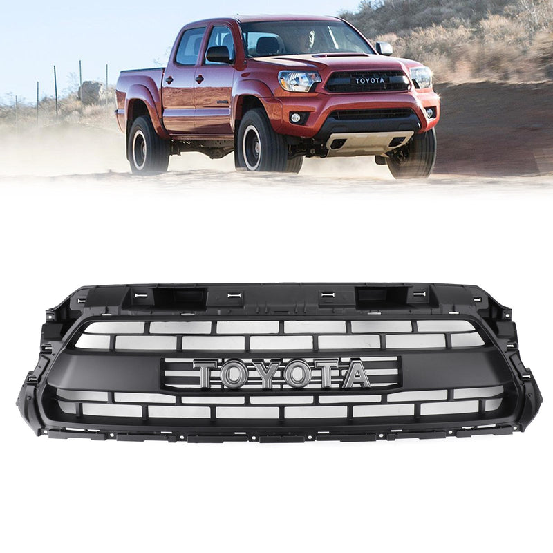 2012-2013-2014-2015 Toyota Tacoma Honeycomb Grill erstatningsgrill Generisk