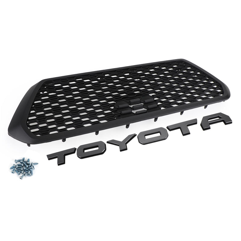 2016-2023 TRD PRO Matowy czarny Toyota Tacoma Przedni zderzak Maska Grill Grill Generic