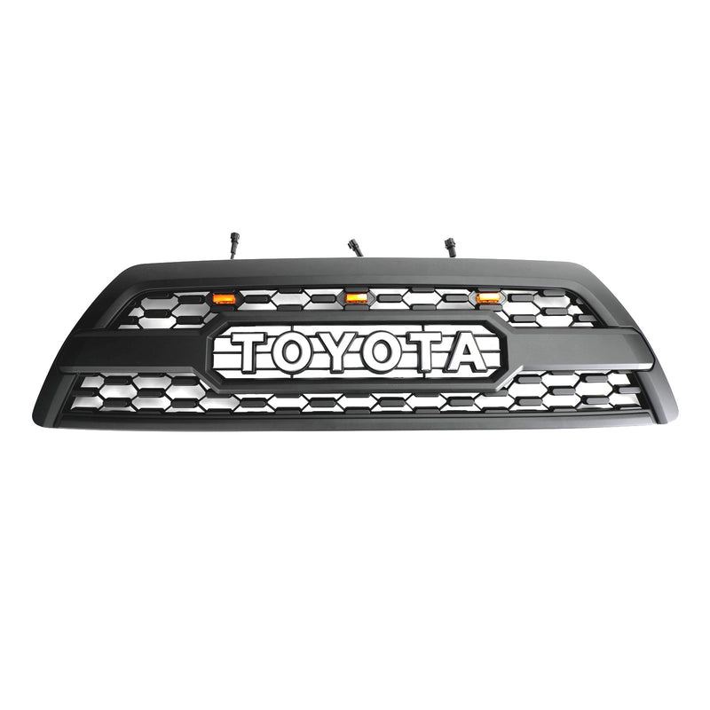 Toyota 4Runner 2006-2009 TRD PRO Style etupuskurin säleikkö LEDillä