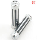 Motorcycle 1 Hand Grips For Honda Suzuki Yamaha Kawasaki Harley Chopper Cruiser