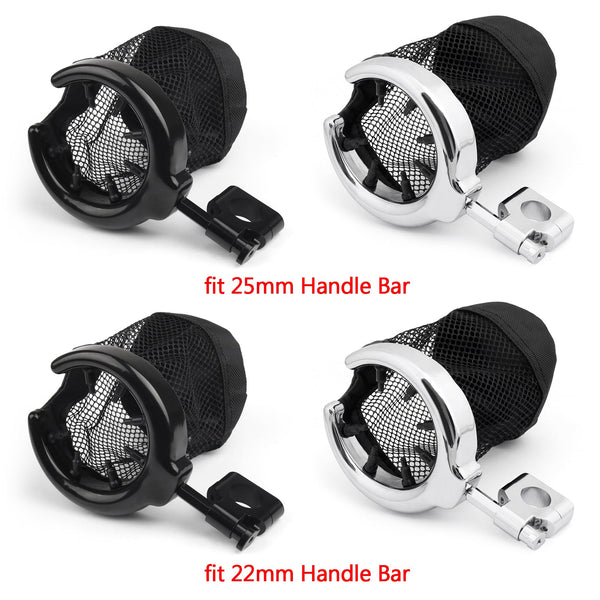 22mm/25mm Handlebar Cup Holder Universal Motorcycle Drink Holder Fit Harley