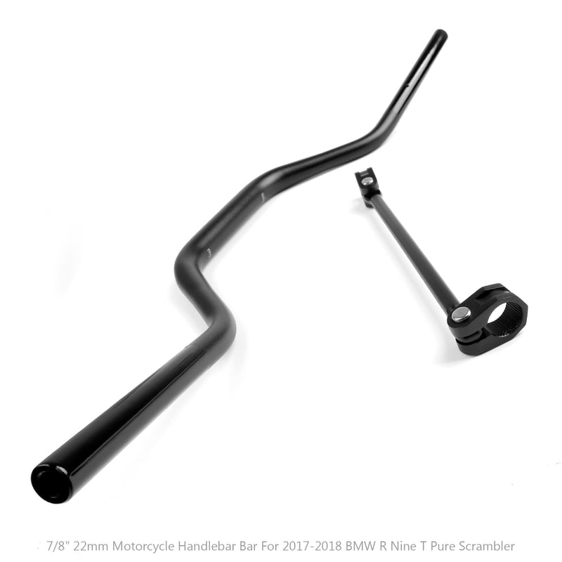 7/8 22 mm motorsykkelstyre High-Rise Drag Bar for BMW R NINE T 2017 2018 Generisk