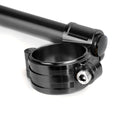 Cafe Racer CNC 7/8 Guiador Racing Ajustável 50mm Clip-On Garfo Motocicleta Genérico