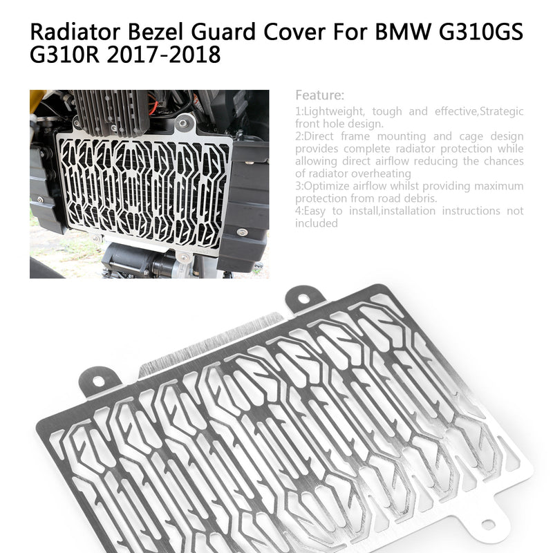 Kühlergrillabdeckung Guard Shield Protector für BMW G310GS G310R GS/R 17-18 Generic