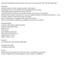 Protector de rejilla de radiador plateado para Yamaha XJR 1300 XJR 1300 1998-2008