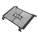 Jäähdyttimen suojakansi ruostumatonta terästä sopii CFMOTO 800MT 21-22 Silver Generic