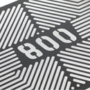 Jäähdyttimen suojakansi ruostumatonta terästä sopii CFMOTO 800MT 21-22 Silver Generic