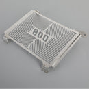 Jäähdyttimen suojakansi ruostumatonta terästä sopii CFMOTO 800MT 21-22 Silver Generic