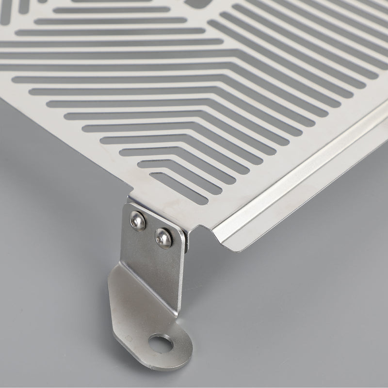 Tapa protectora de radiador de acero inoxidable compatible con CFMOTO 800MT 21-22 Silver Generic