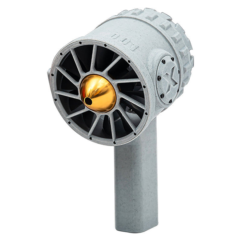 Conjunto de ventilador de 12 lâminas Ventilador de turbina violenta Ventilador de poeira industrial Turbofan Branco