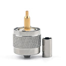 10x han UHF han PL259 han crimp RG58 RG142 LMR195 RG400 kabel