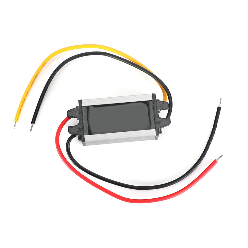 DC Buck Converter 24V a 12V 1/2/3/5A módulo de fonte de alimentação à prova d'água