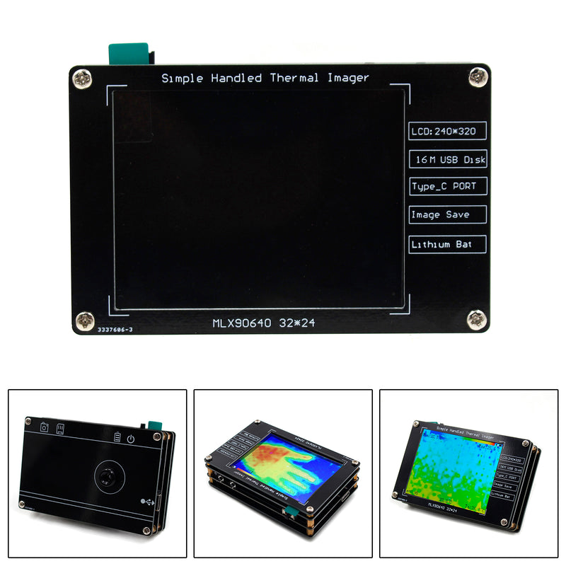 MLX90640 2,8" câmera de imagem térmica Câmera de imagem térmica para reparos eletrônicos