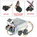DC 10-55V MAX 60A PWM Motorhastighedsregulator CW CCW Vendbar 12V 24V 36V