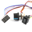 DC 10-55V MAX 60A PWM Motorhastighedsregulator CW CCW Vendbar 12V 24V 36V