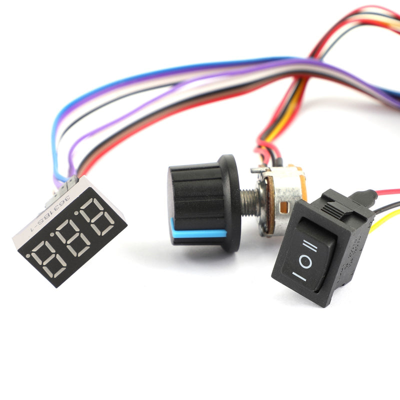 PWM DC Motor Drehzahlregler Controller Switch CW/CCW-Schalter 0~100% 60A 12V /24V/36V/48V PWM DC Motor Drehzahlregler Controller Switch CW/CCW-Schalter 0~100% 60A 12V /24V/36V/48V