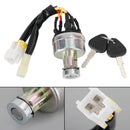 Tændingskontakt til Volvo gravemaskine EC55 EC210 EC240 VOE 14526158 14529152 Nøgle