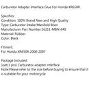 Carb Ansaugkrümmermanschette passend für Honda XR650 XR 650 R 2000-2007