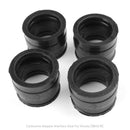 Paket med 4 Förgasarhållare Insugningsrörsskydd för Honda CB650 RC03 1979-1982 Generic