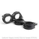Gummi-Drosselklappengehäuse Ansaugkrümmermanschette für Yamaha YZF R1 R1 2009–2014 Generic