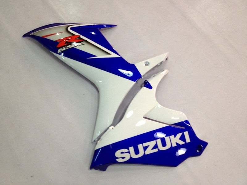 Fairings Plast 2011-2014 Suzuki GSXR600 GSXR750 K11 Blå Vit GSXR Generic