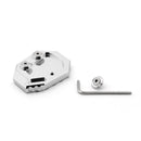 Almohadilla de placa de soporte lateral para Yamaha YZF 1000 R1 2009-2013 2010 2012 genérico