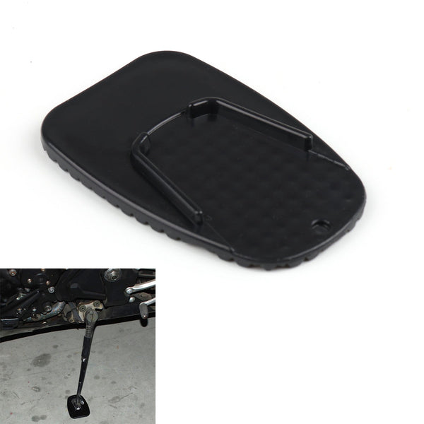 Plastic Aftermarket Motorcycle Kickstand Plate Biker'S Kick Stand Pad Black