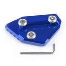 Placa de extensão do suporte lateral com acolchoamento lateral para Suzuki GSXR 1000 K9 09-10 Genérico