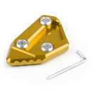 Placa de extensão do suporte lateral com acolchoamento lateral para Suzuki GSXR 1000 K9 09-10 Genérico