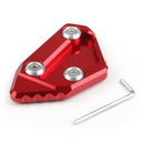 Placa de extensão do suporte lateral com acolchoamento lateral para Suzuki GSXR 1000 K9 09-10 Genérico