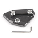 Placa de extensão do suporte lateral com acolchoamento lateral para Suzuki GSXR 1000 K9 09-10 Genérico