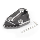 Placa de extensão do suporte lateral com acolchoamento lateral para Suzuki GSXR 1000 K9 09-10 Genérico