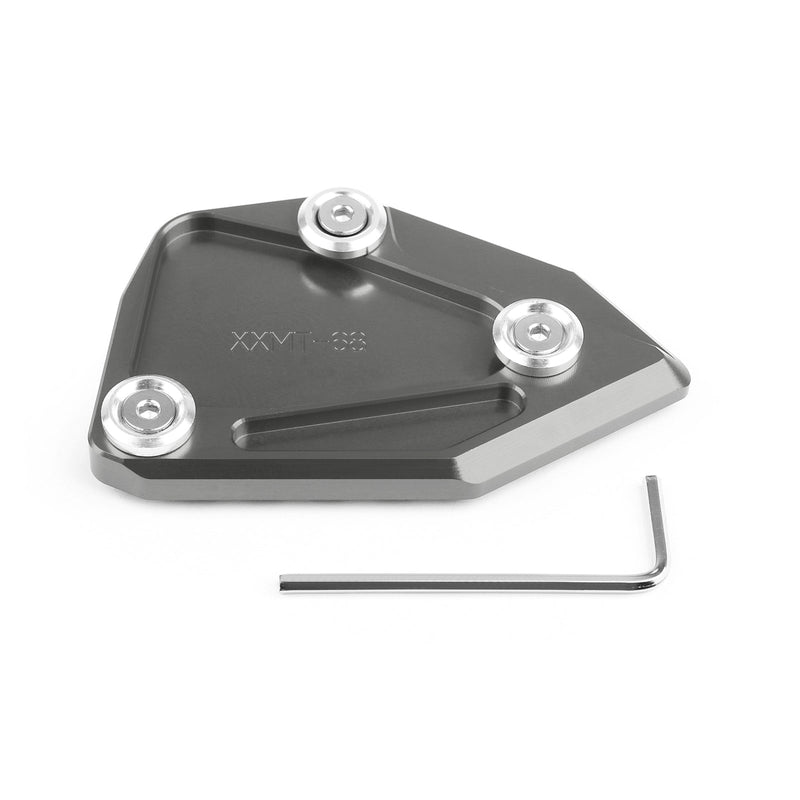 Almohadilla de pie de placa de soporte de soporte lateral para BMW C600 SPORT C650 genérico 12-15