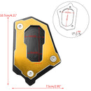 Boční stojan stojánku zvětšit prodlužovací desku pro BMW R1200 GS Adv 14-16 Generic