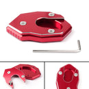 Förlängningsplatta för stativ för sidoplatta för Kawasaki Z1000 Z800 ZX-10R ER6F Generic