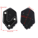 Almofada de extensão da placa do suporte lateral para BMW R1200GS LC 2013-18 F750GS 18-19 Genérico