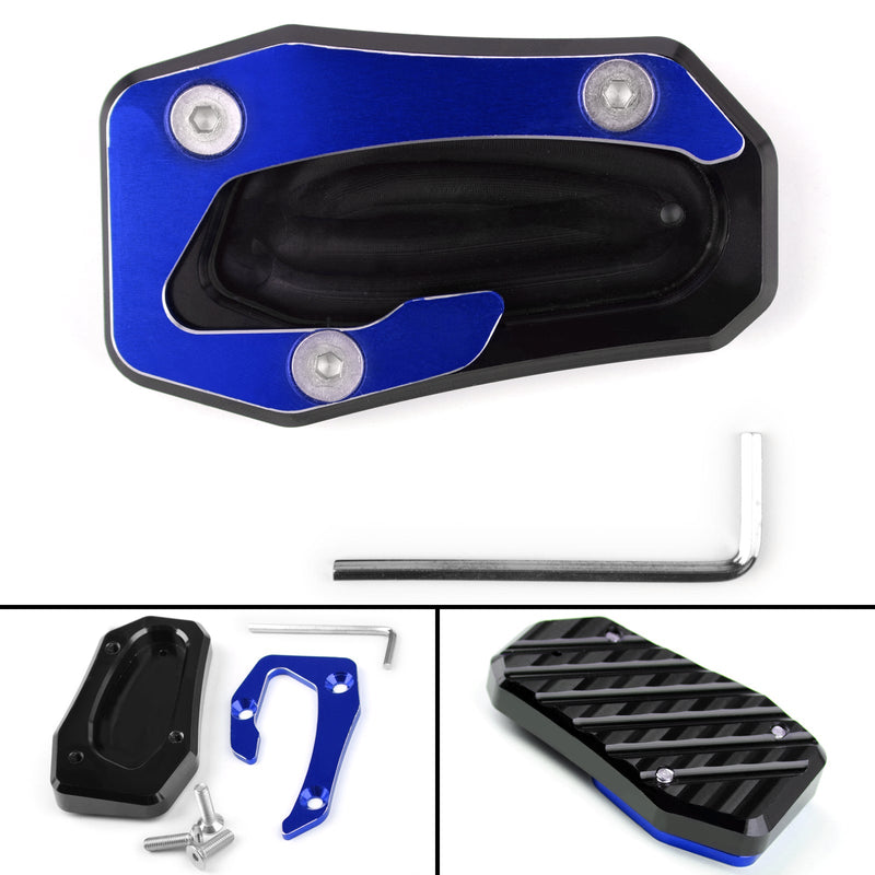 Almofada de extensão de placa de suporte lateral para Yamaha TMAX T-MAX 530 SX/DX 17-18 genérico